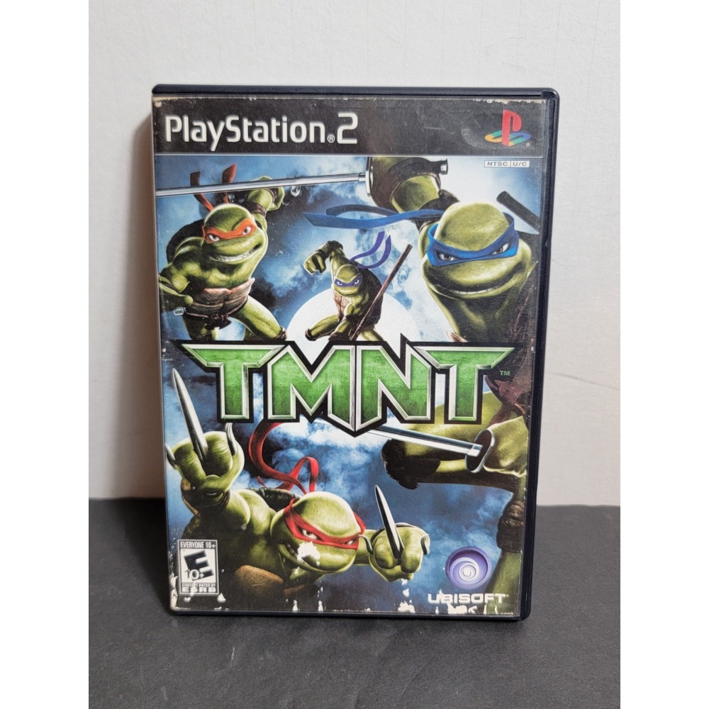 TMNT Teenage Mutant Ninja Turtles Sony PlayStation 2 PS2 2007 Complete Tested